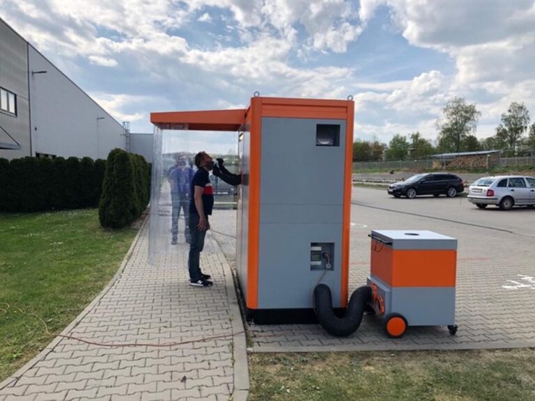 Řešení CoroBox primárně pro potřeby KORONAVIRU