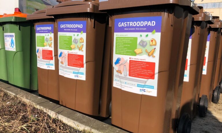 Služba „Třídím gastro“ navyšuje počet nádob na kuchyňský odpad.